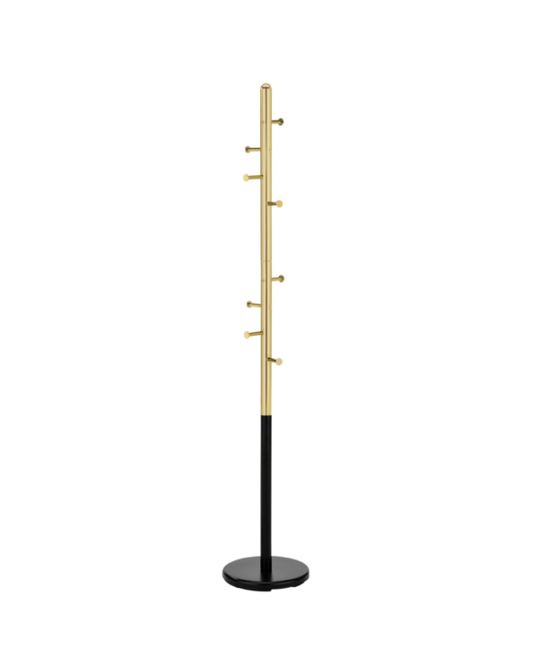 Appendiabiti W68 in nero/oro - H172 cm