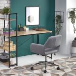 Scrivania Narvik B-1 in nero - L120 x L64 x H120 cm