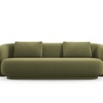 Divano 3 posti Camden in velluto - L204 cm