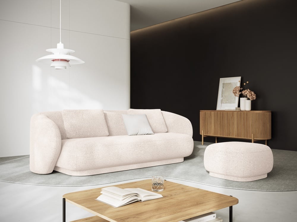 canapea-3-locuri-camden-chenille-l204-cm158335 Divano 3 posti Camden in ciniglia - L204 cm - immagine 1
