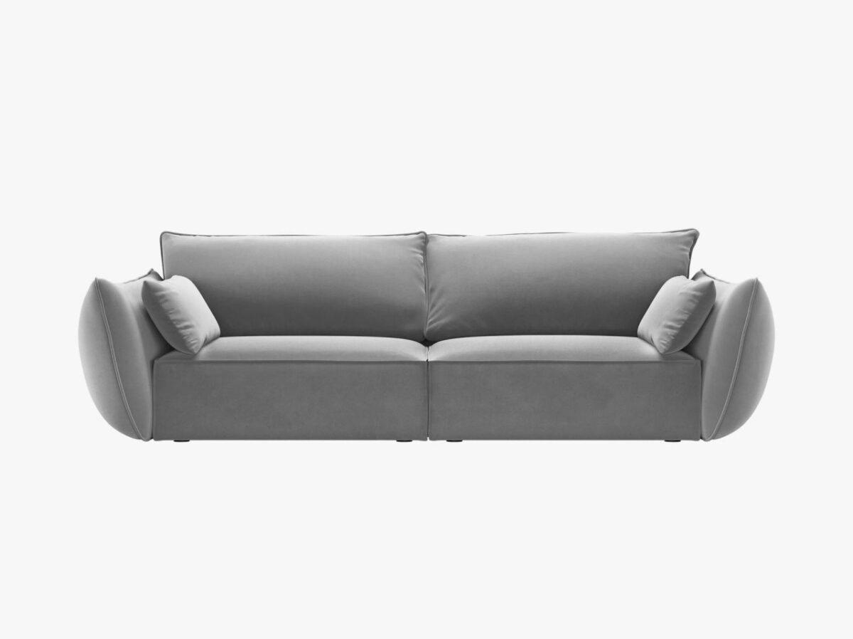 Divano Kaelle in velluto 3 posti - L208 cm - immagine 8