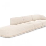 Divano Miley 4 posti in chenille - L323