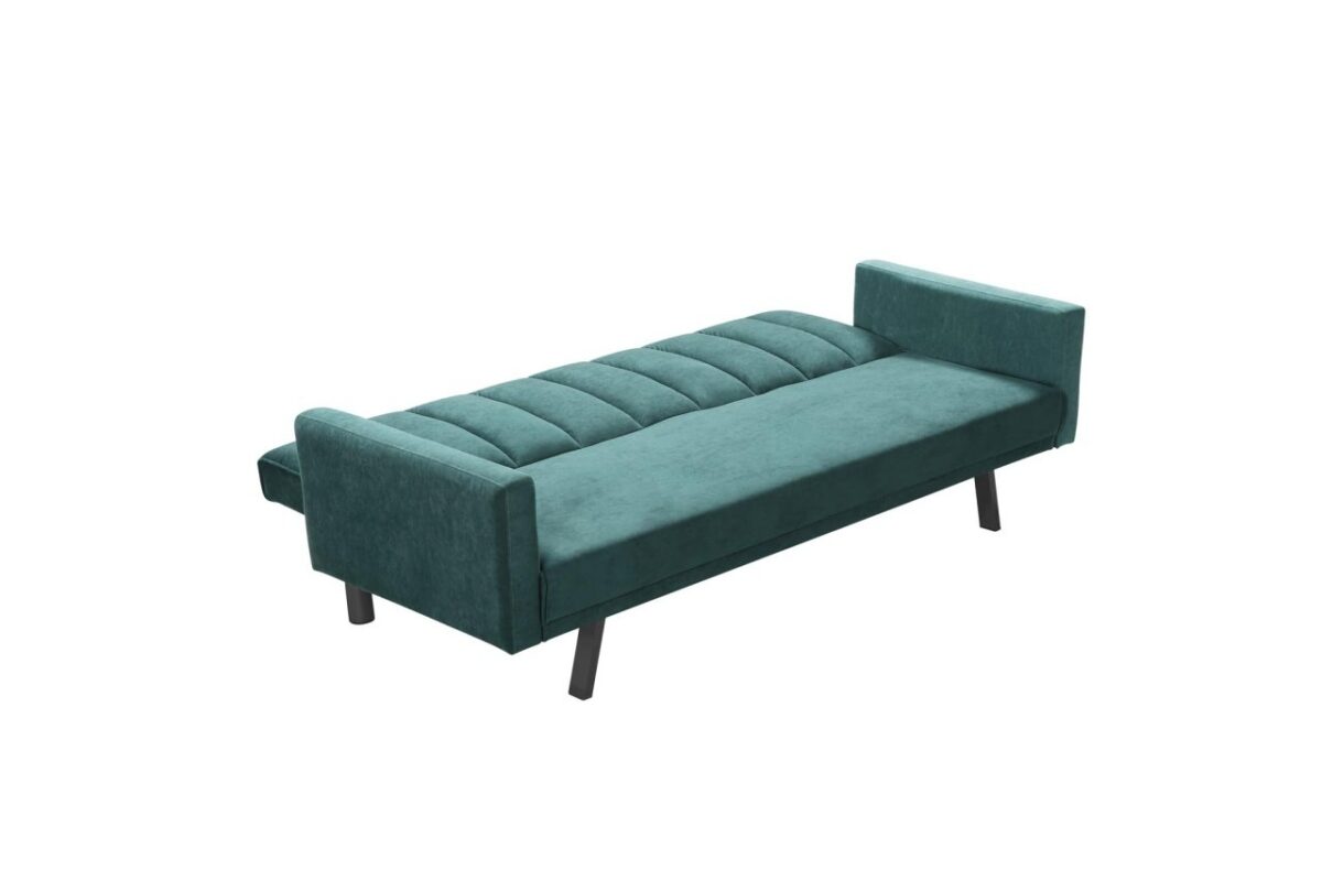 Divano Armando in velluto verde - H78 cm - immagine 13