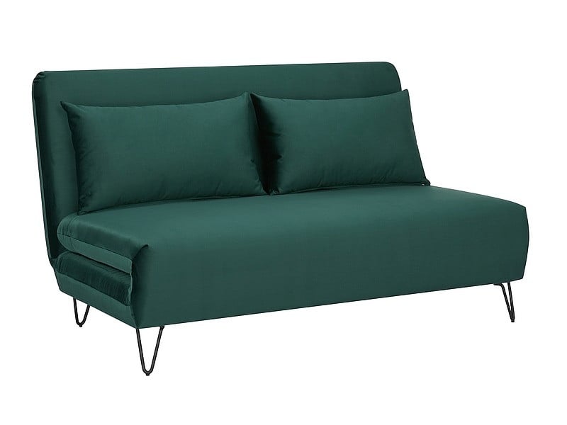 canapea-extensibila-zenia-velvet-verde-–-l90-x-l141-x-h81-cm16043 Divano Zenia in velluto verde - l90 x l141 x h81 cm - immagine 1