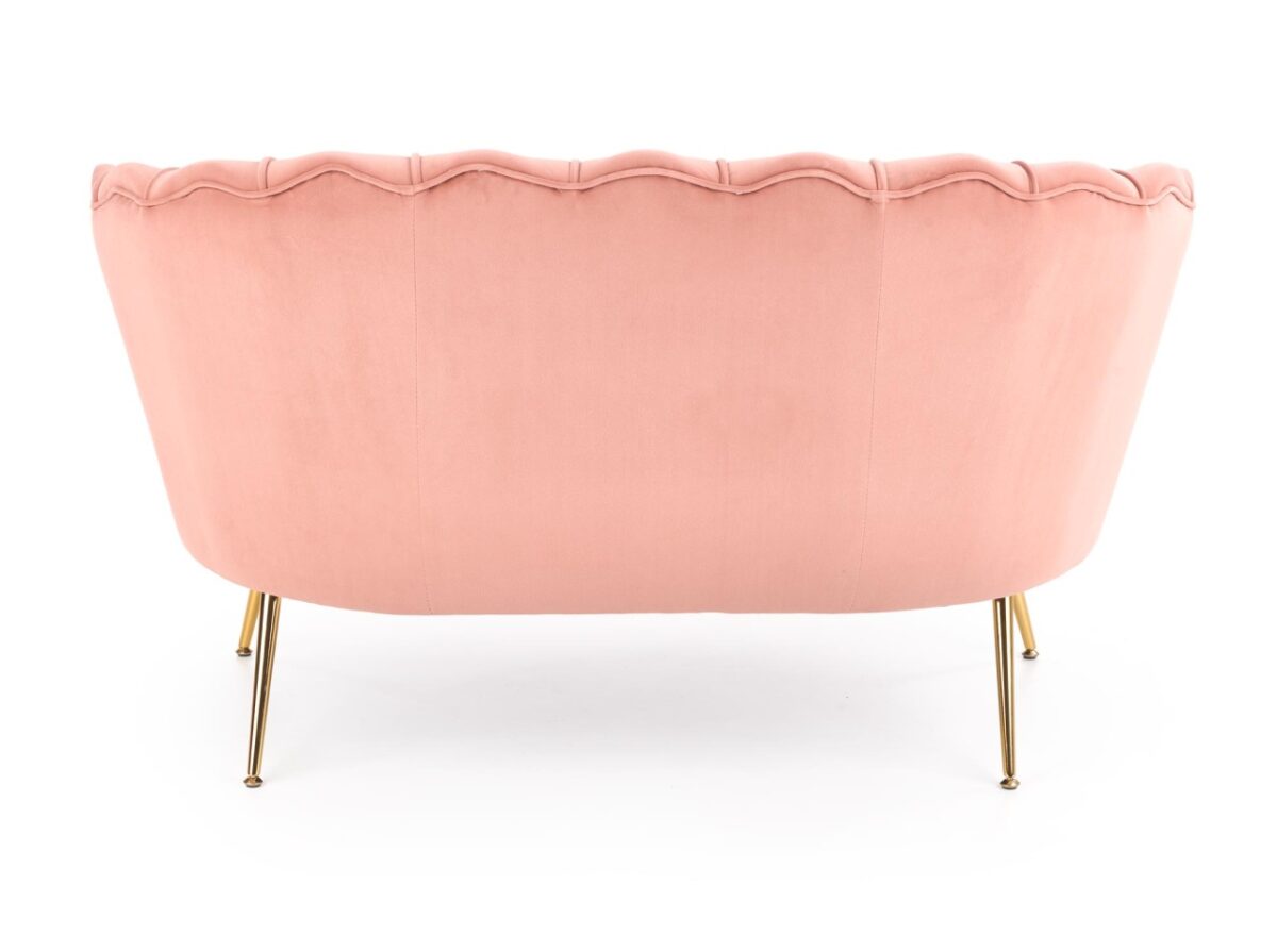 Divano fisso Amorinito Amorinito XL in velluto rosa - immagine 9