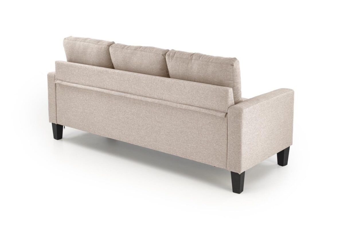 Divano Gerson con sgabello beige - immagine 9
