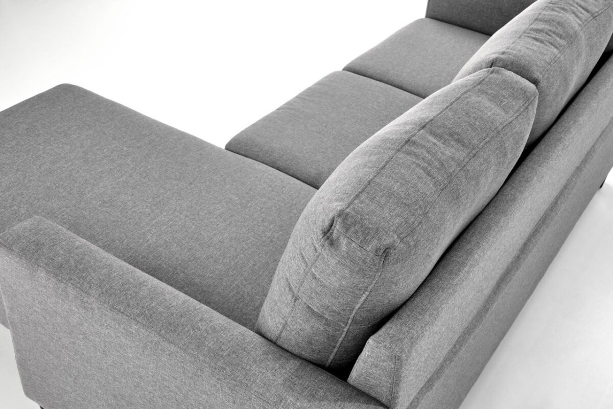 Divano Gerson con sgabello grigio - immagine 11