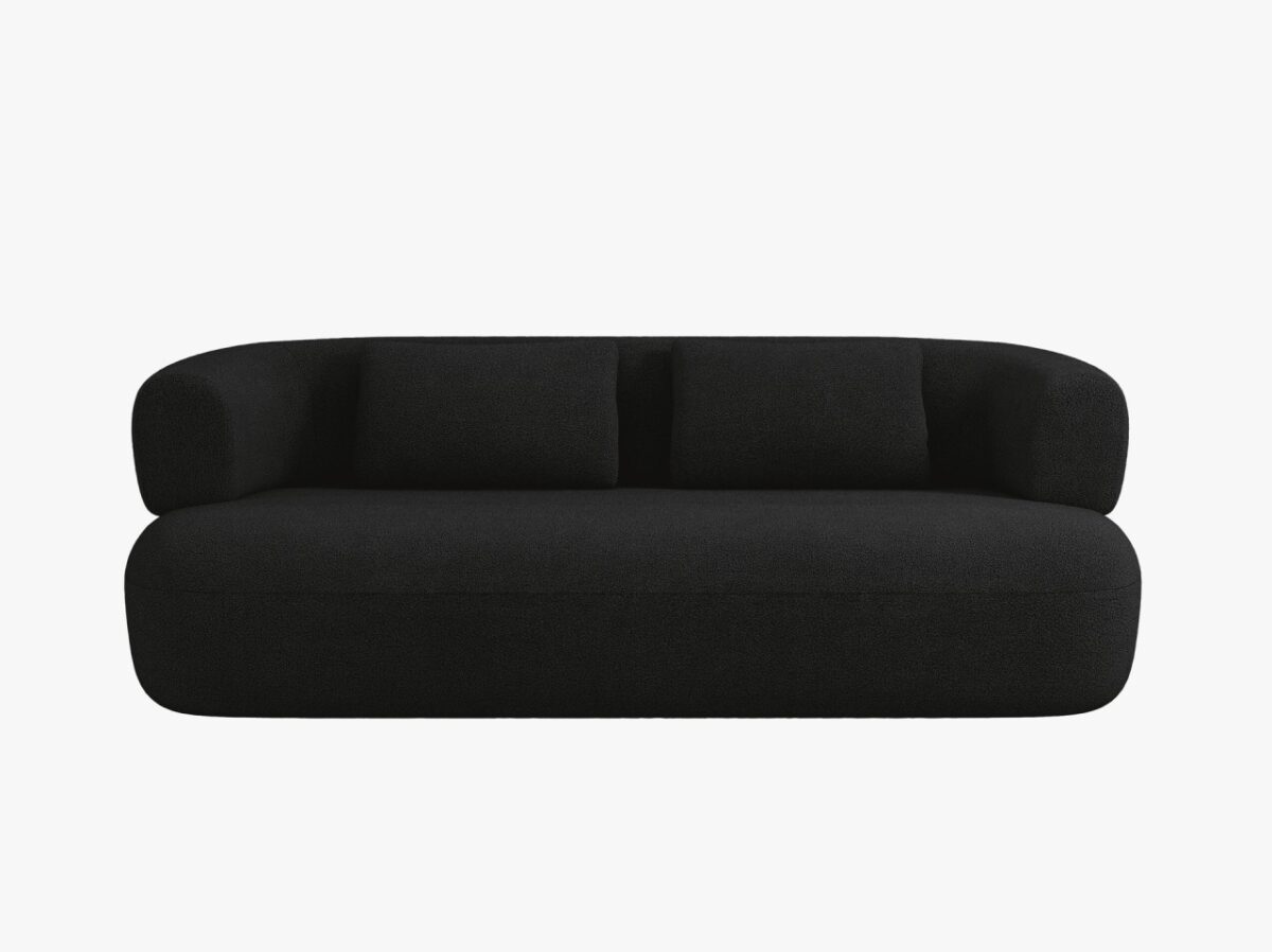 Divano Jenny 3 posti in bouclè - L178 - immagine 12