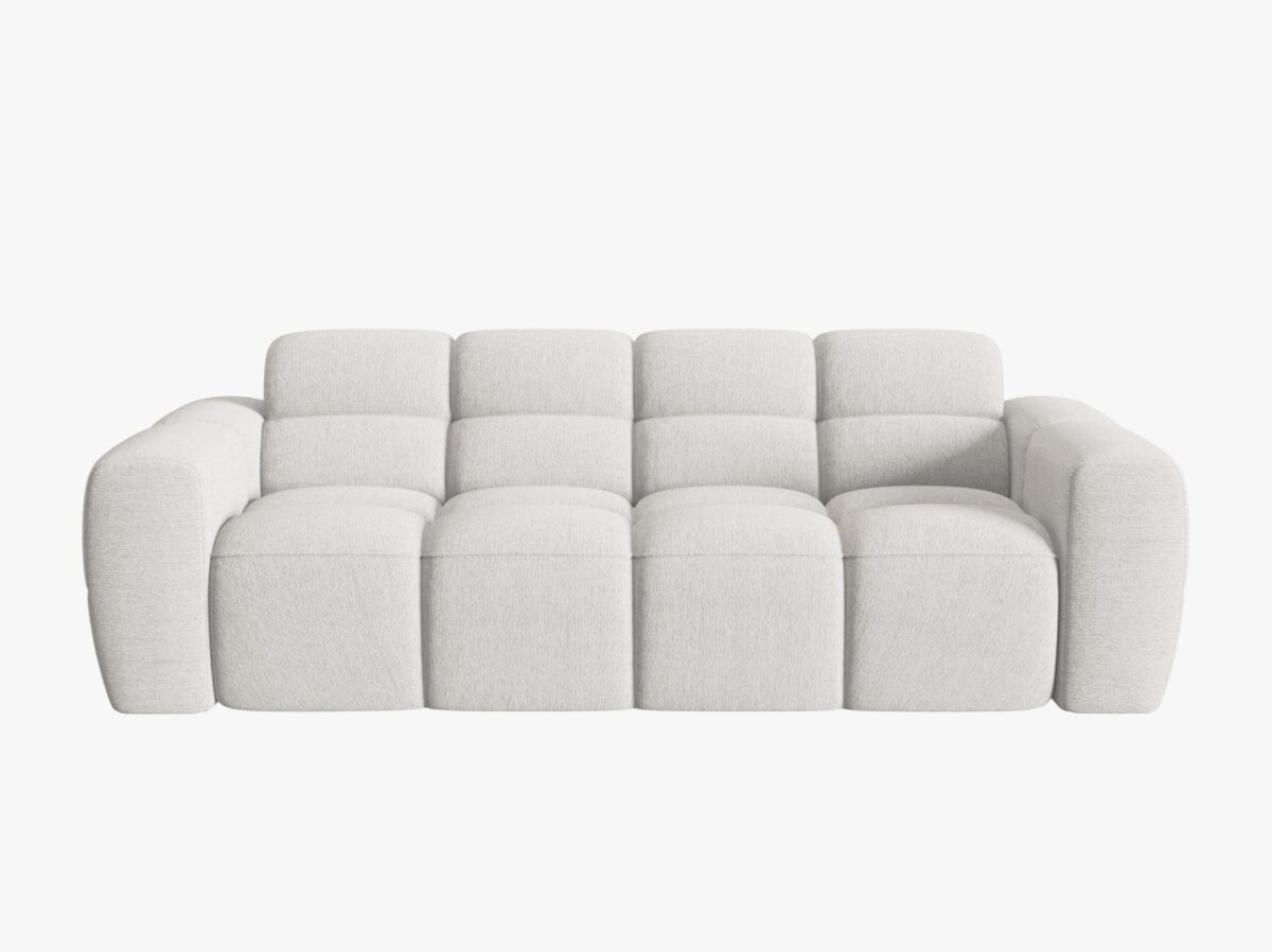 Divano Lisa 3 posti in tessuto - L216 cm - immagine 5