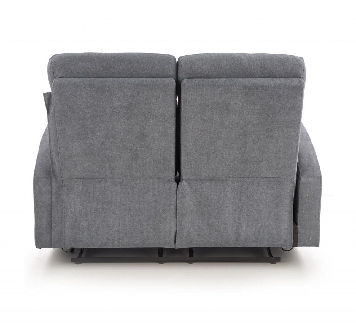 Divano reclinabile Oslo 2 in tessuto grigio scuro - H100 cm - immagine 2