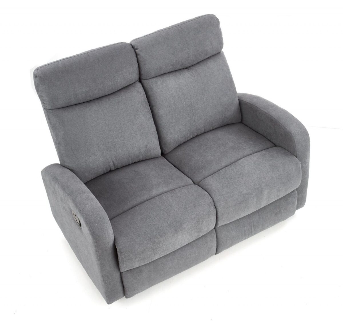 Divano reclinabile Oslo 2 in tessuto grigio scuro - H100 cm - immagine 10