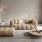 Divano Sky 3 posti in velluto