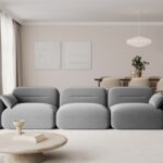 Divano Sydney 4 posti in velluto