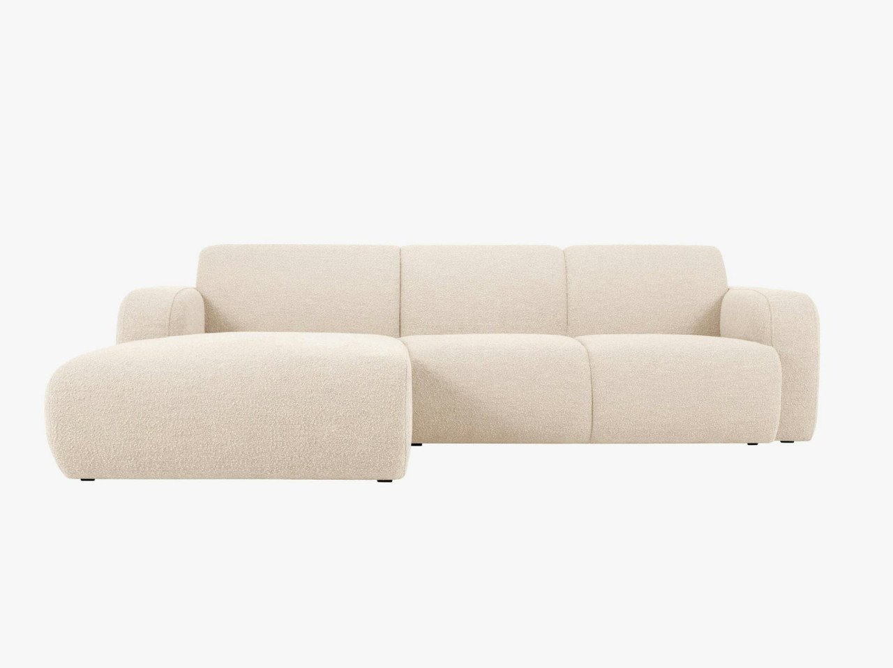 coltar-4-locuri-molino-plusat-l250-cm96196 Divano angolare Molino 4 posti imbottito - L250 cm - immagine 1