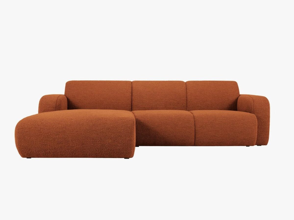 Divano angolare Molino 4 posti imbottito - L250 cm - immagine 7