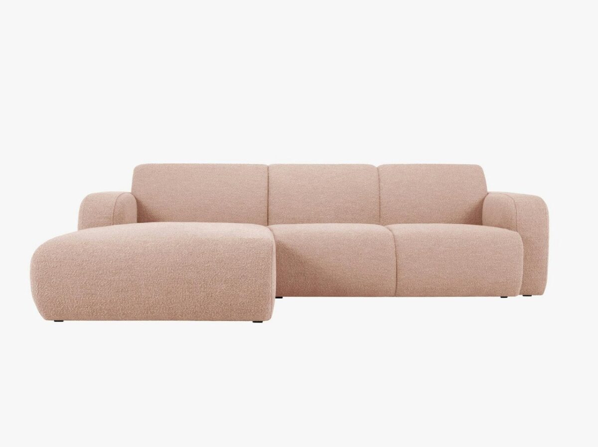 Divano angolare Molino 4 posti imbottito - L250 cm - immagine 8