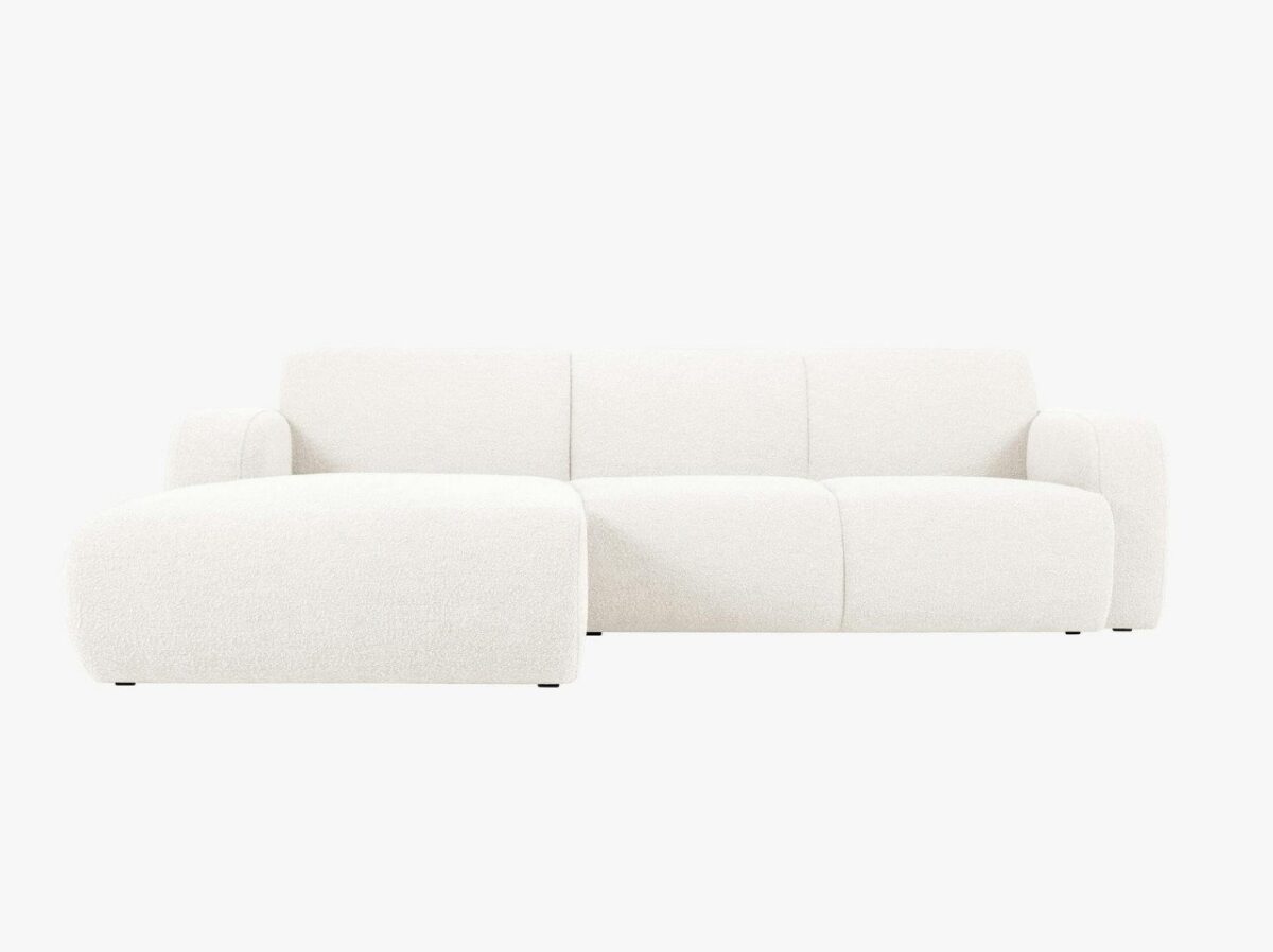 Divano angolare Molino 4 posti imbottito - L250 cm - immagine 9