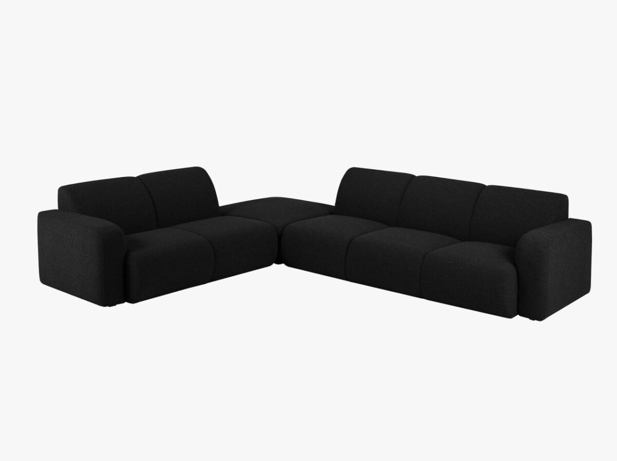 Divano angolare Molino 6 posti imbottito - L315 cm - immagine 5