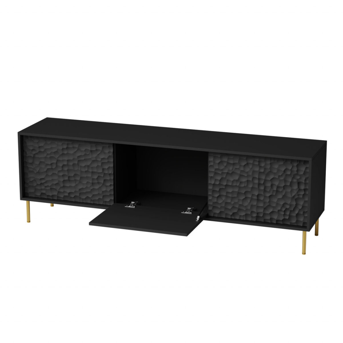 Credenza Bullet RTV-1 L180 cm in nero/oro - immagine 7