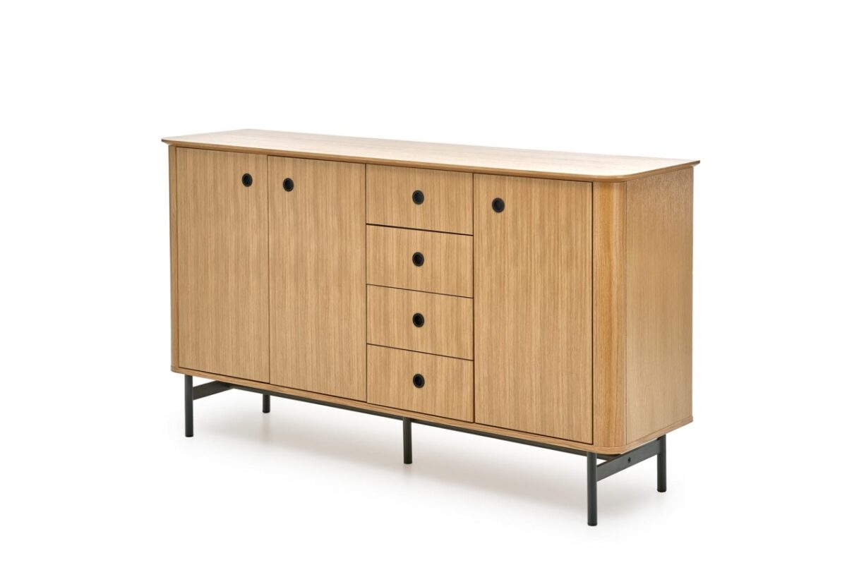 Credenza Smart KM1 in rovere - L167 x H44 x H93 cm - immagine 11