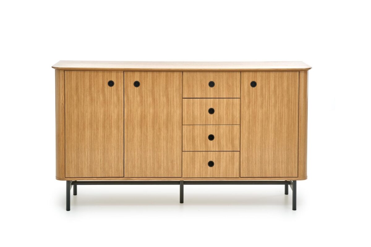 Credenza Smart KM1 in rovere - L167 x H44 x H93 cm - immagine 13