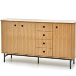 Credenza Smart KM1 in rovere - L167 x H44 x H93 cm
