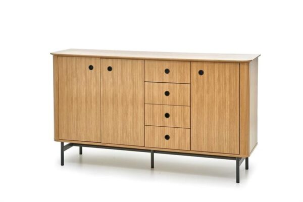 Credenza Smart KM1 in rovere - L167 x H44 x H93 cm
