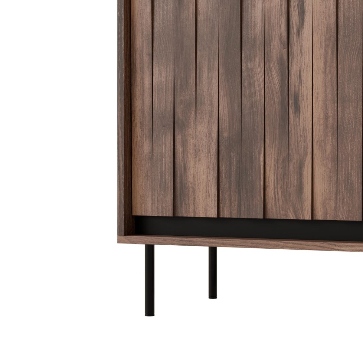 Credenza Swing KM-2 in noce/nero - immagine 6