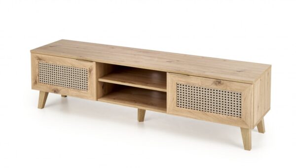 Credenza Borneo RTV-1 in rovere artigianale/nero L150 cm