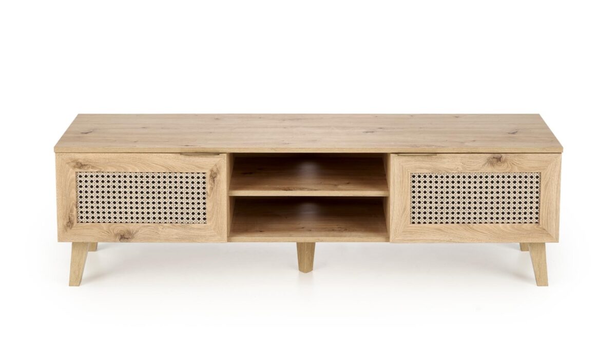 Credenza Borneo RTV-1 in rovere artigianale/nero L150 cm - immagine 11