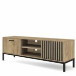 Mobile TV Lamino RTV-1 in rovere craft/nero