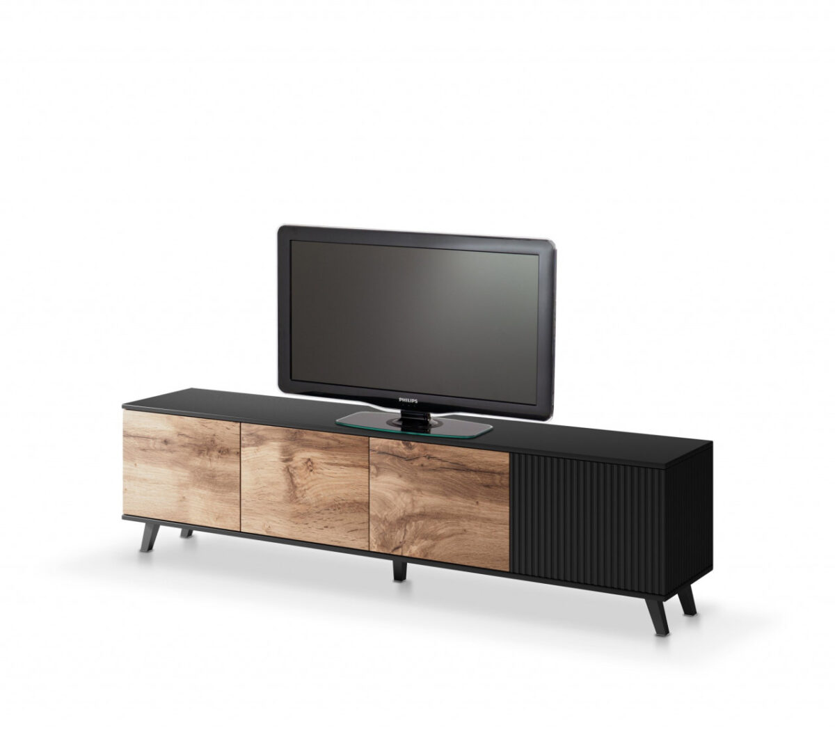 Mobile TV Random RTV-3 in rovere wotan/nero - immagine 3