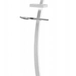 Appendiabiti WU13 in bianco - H117 cm