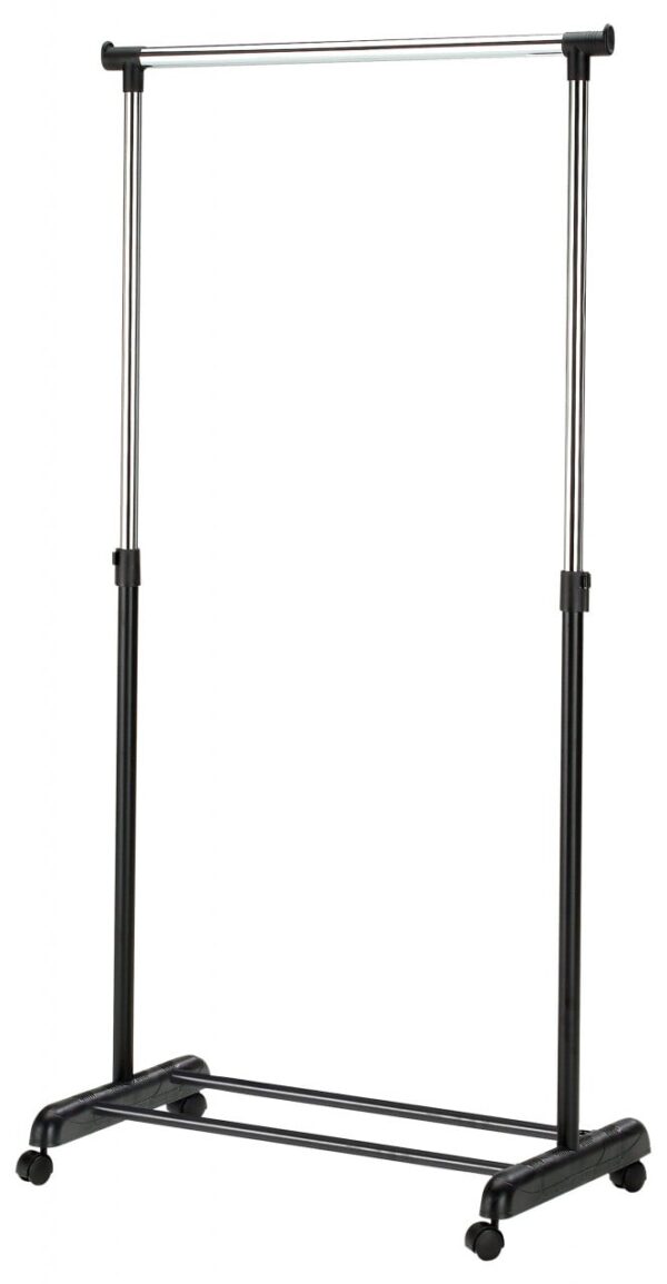 Appendiabiti WU8 in nero - H170 cm