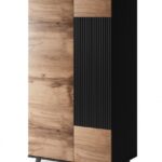 Armadio Random S-1 in rovere wotan/nero