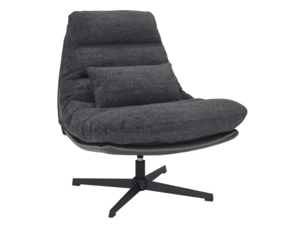Poltrona Felicia Raven in grigio scuro - 18/grigio Tap.244
