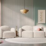 Poltrona Blair in ciniglia - L119