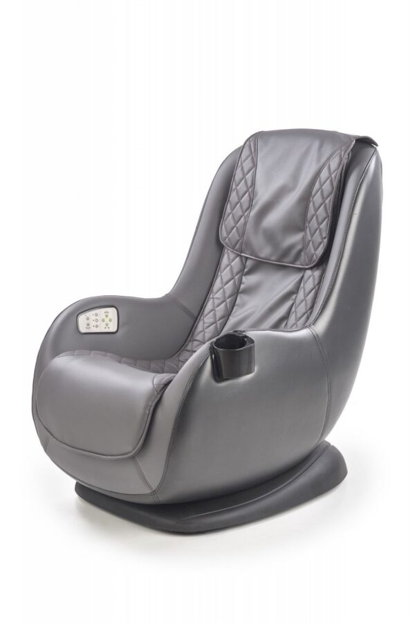 Poltrona Dopio con funzione massaggio in grigio - H94 cm
