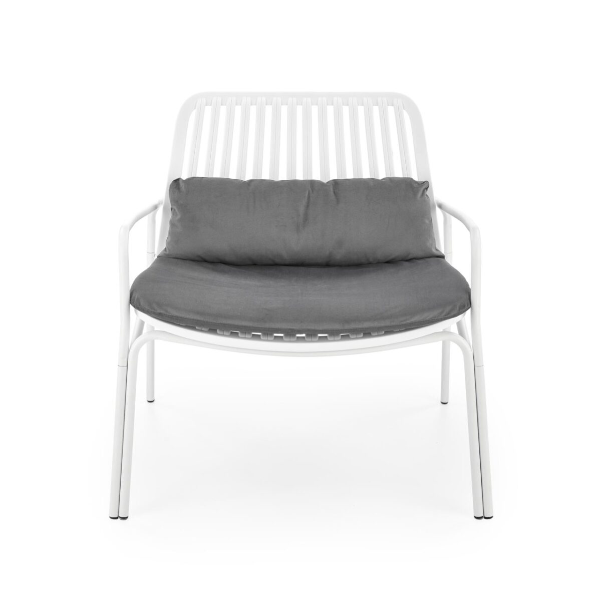 Poltrona Melby in plastica bianco - H75 cm - immagine 11