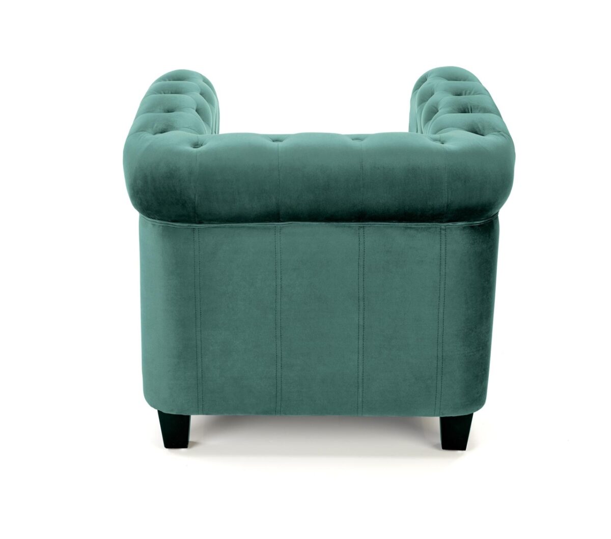 Poltrona Eriksen in velluto verde - immagine 12