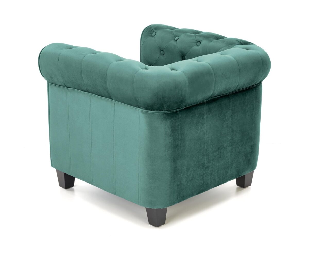 Poltrona Eriksen in velluto verde - immagine 15