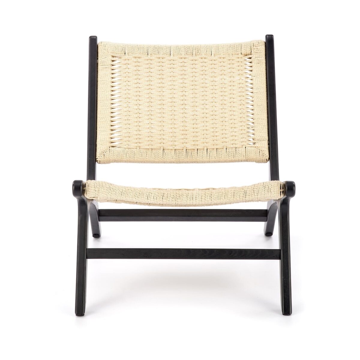 Poltrona Foden naturale/nero - H74 cm - immagine 13