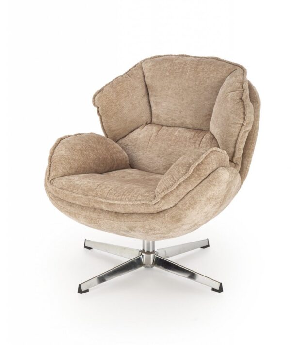 Poltrona Guido in beige - H81 cm