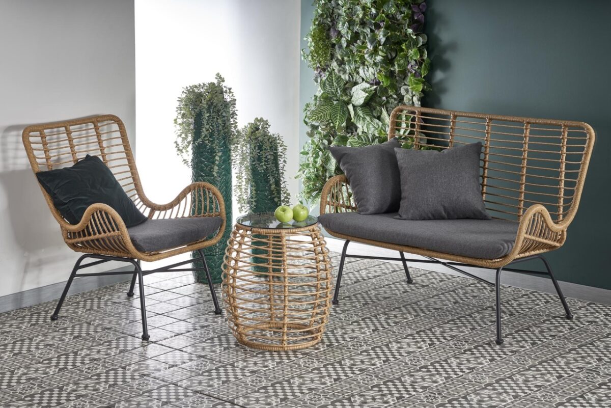 Poltrona Ikaro XL in rattan - H96 cm - immagine 14
