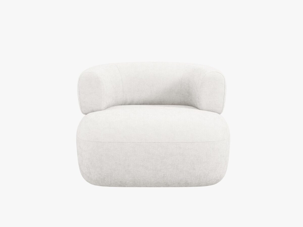 Poltrona Jenny in ciniglia - L90 cm - immagine 5