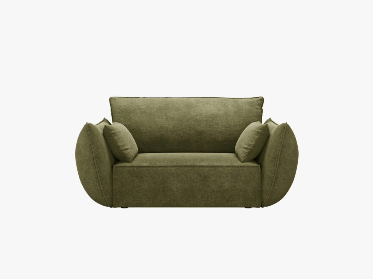 Poltrona Kaelle in ciniglia - L128 cm - immagine 6