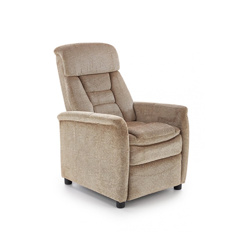 fotoliu-recliner-jordan-stofa-bej-h106-cm6969 Poltrona reclinabile Jordan in tessuto beige - H106 cm - immagine 1