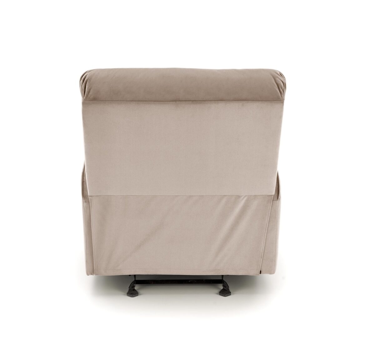 Poltrona reclinabile Karim in tessuto beige - H103 cm - immagine 5