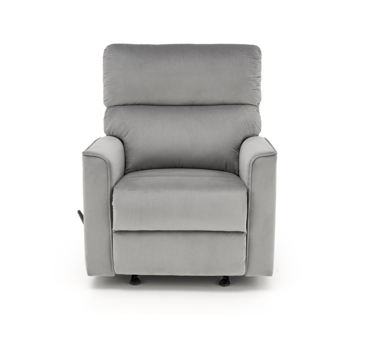 Poltrona reclinabile Karim in tessuto grigio - H103 cm - immagine 12