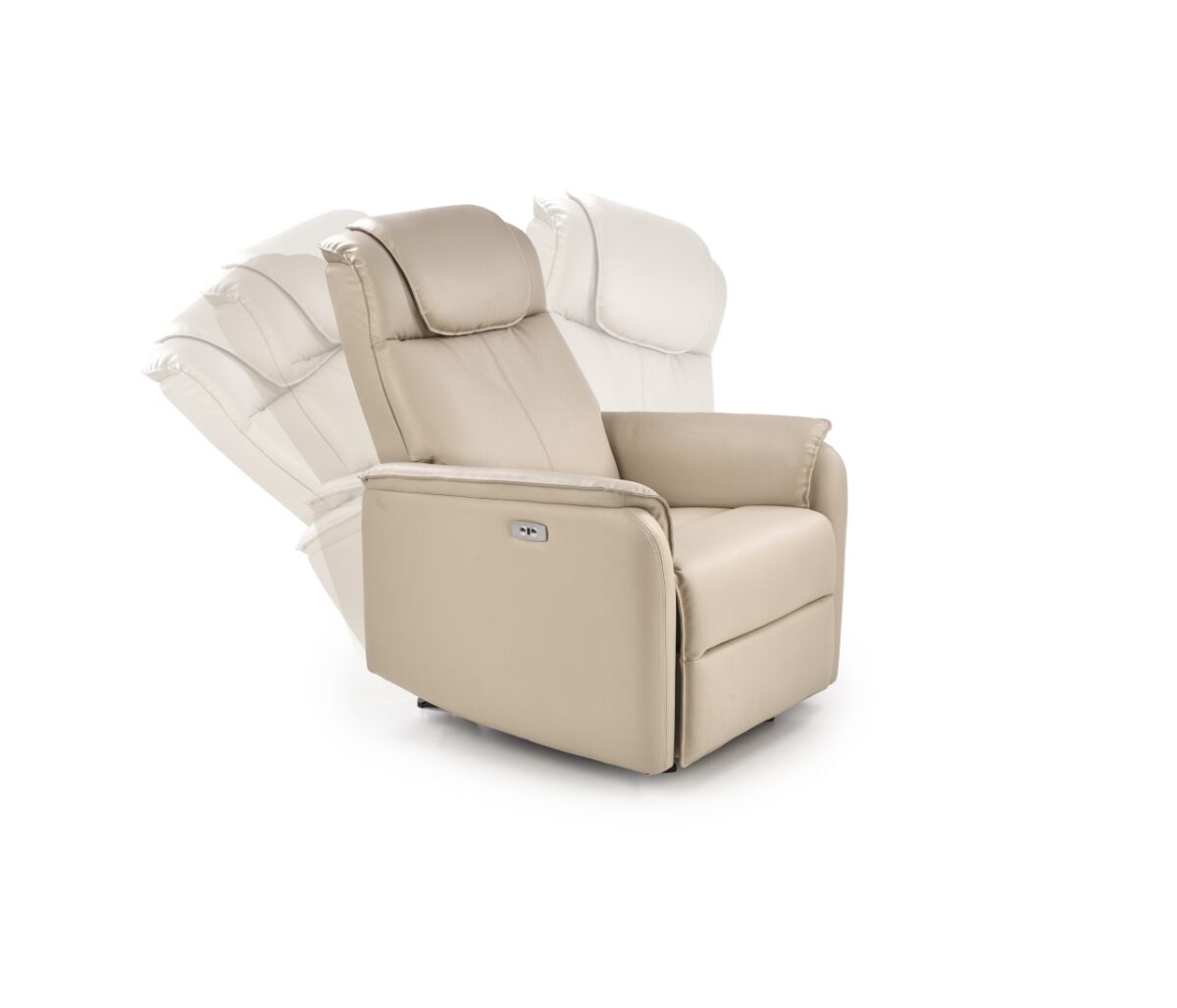 Poltrona reclinabile imbottita Paradise - H103 cm - immagine 22